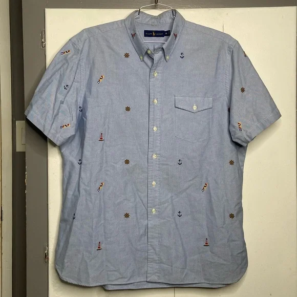 Ralph Lauren Shirts Ralph Lauren Mens Short Sleeve Button Down